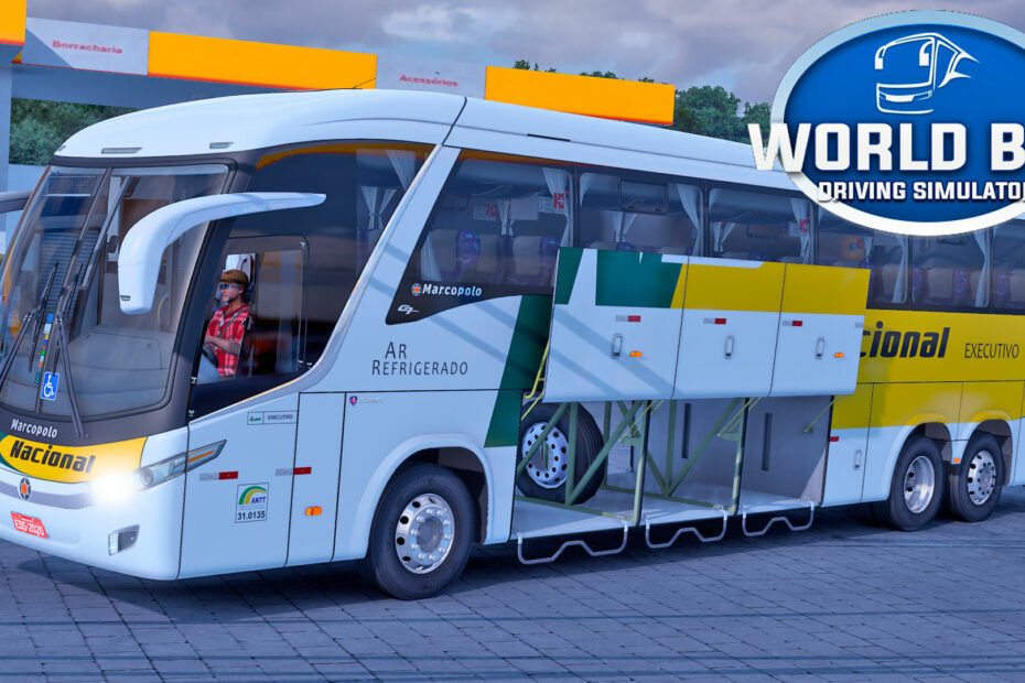 SAIU! World Bus Driving Simulator - Novo Jogo de Ônibus Brasileiro para  Celular 