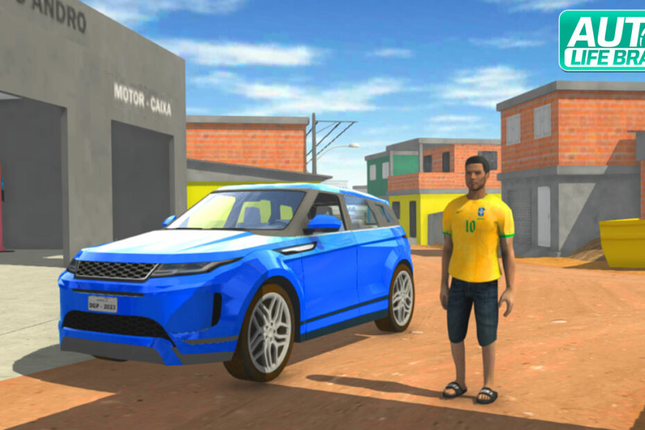 LANÇOU Novo Jogo De Carros Estilo Vida Real Auto Life Brasil - Primeira  Gameplay 