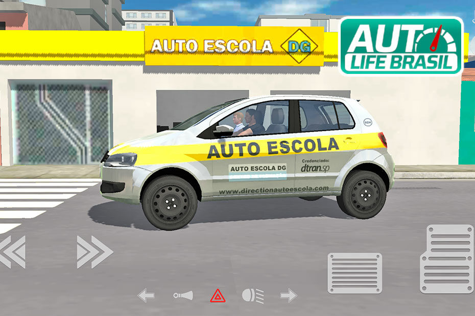 LANÇOU Novo Jogo De Carros Estilo Vida Real Auto Life Brasil - Primeira  Gameplay 